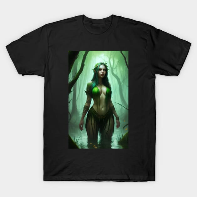 Swamp Goddess T-Shirt by AS-Designs2023